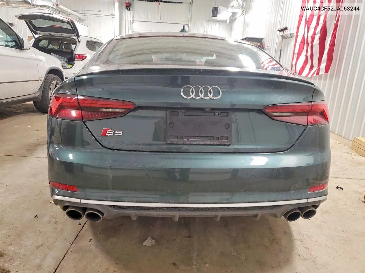 2018 Audi S5 Prestige VIN: WAUC4CF52JA063244 Lot: 45941236