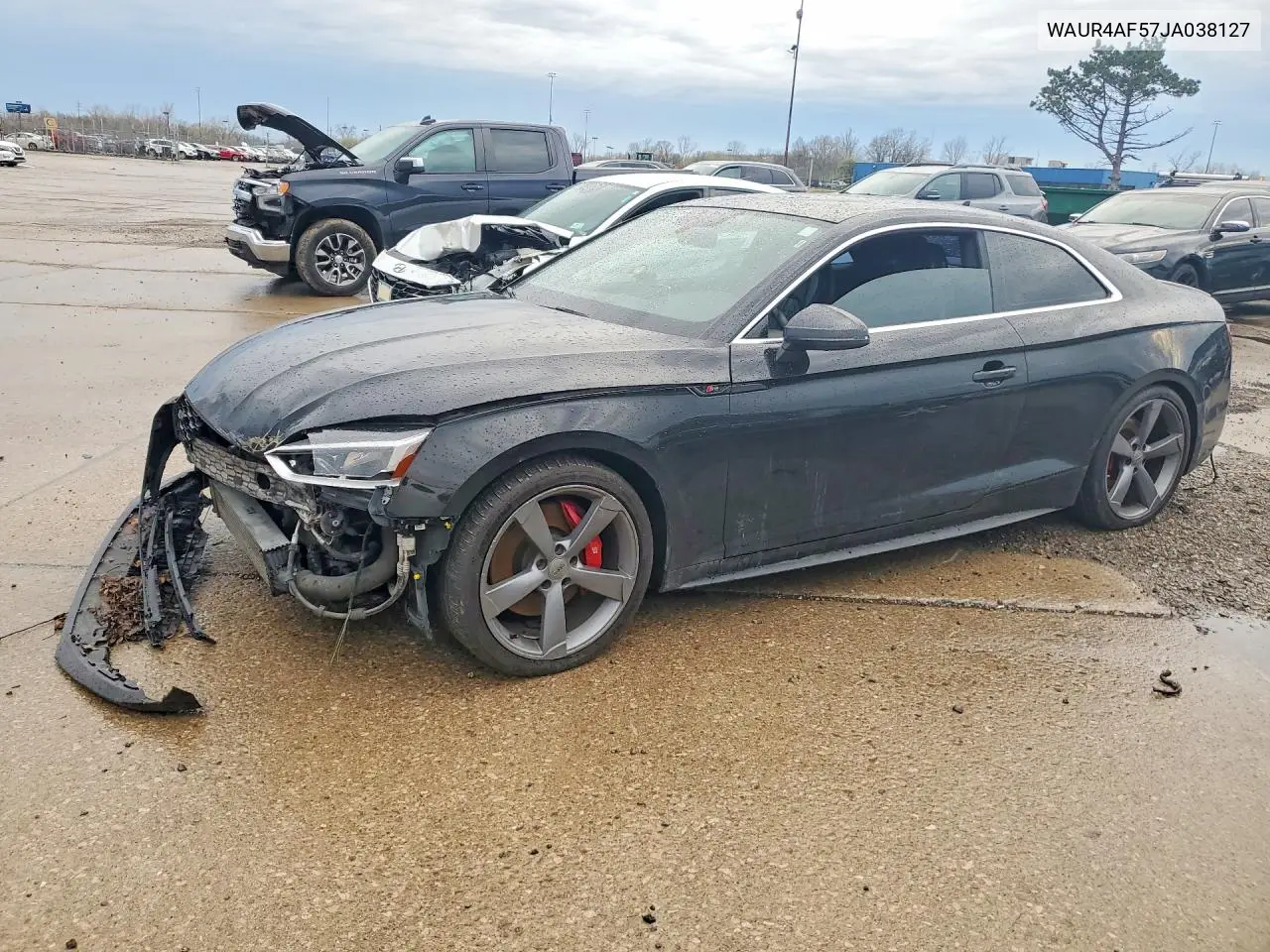 2018 Audi S5 Prestige VIN: WAUR4AF57JA038127 Lot: 50061656