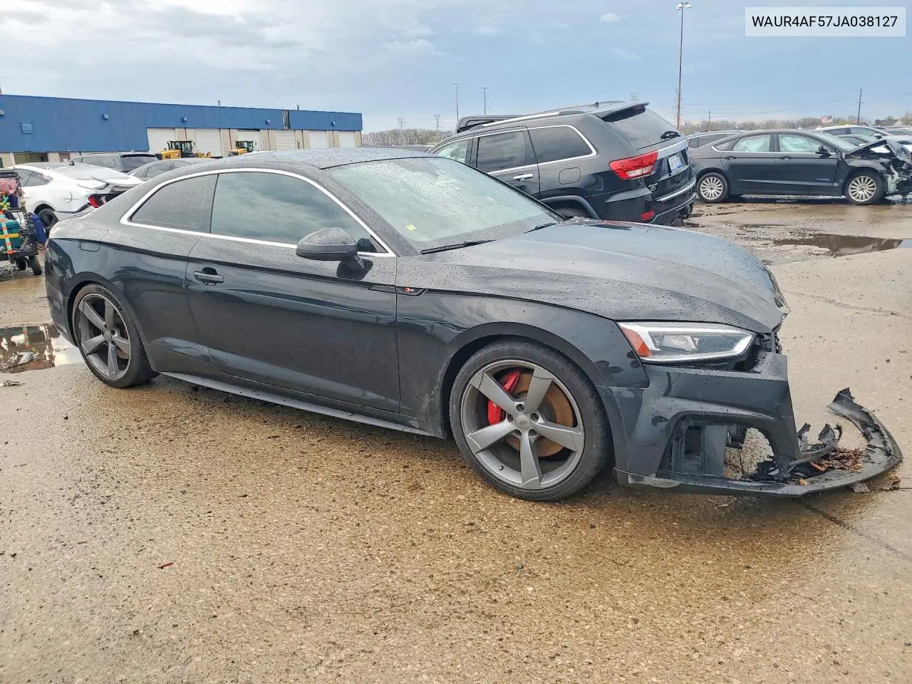 2018 Audi S5 Prestige VIN: WAUR4AF57JA038127 Lot: 50061656