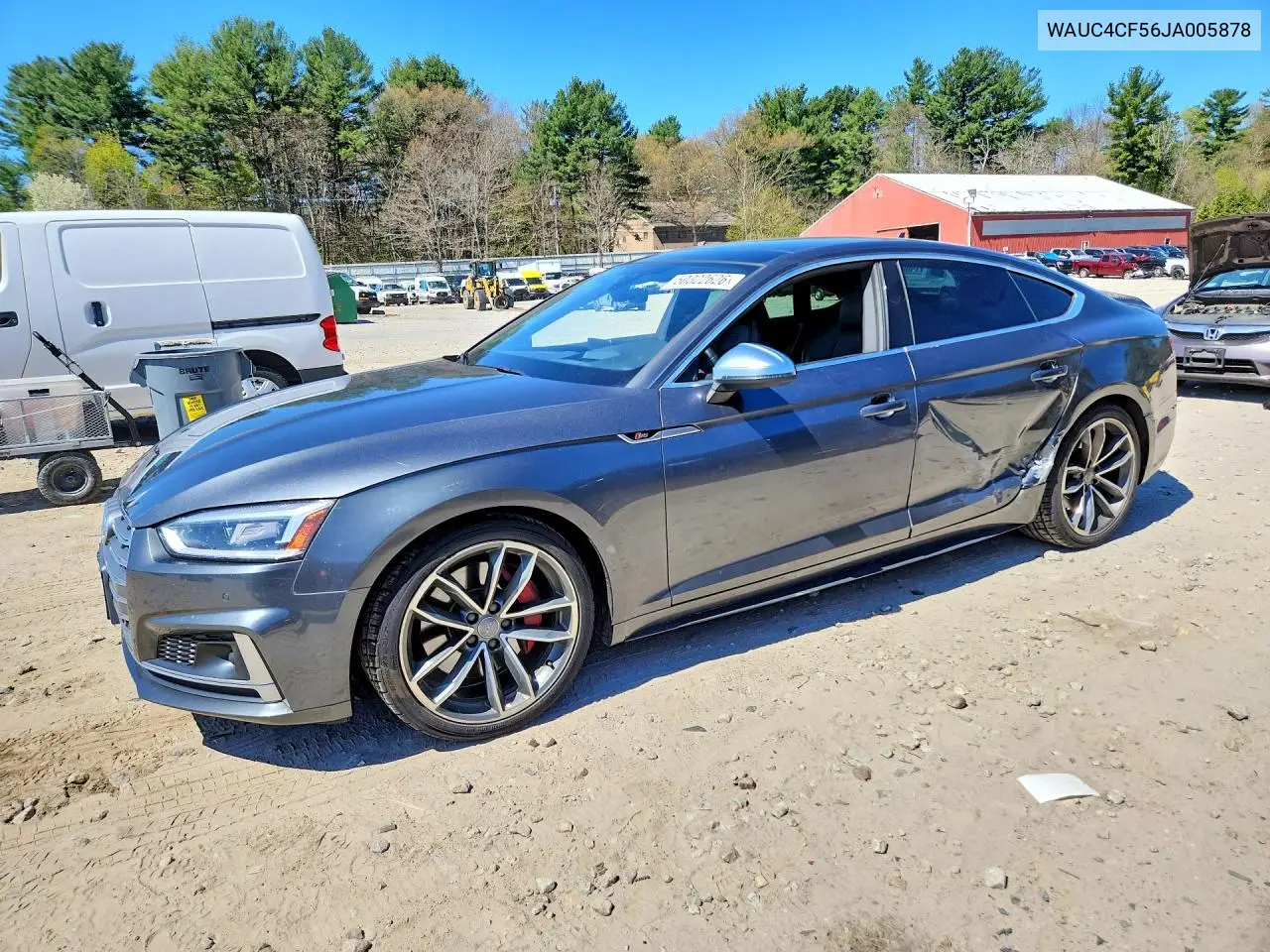 2018 Audi S5 Prestige VIN: WAUC4CF56JA005878 Lot: 50322626