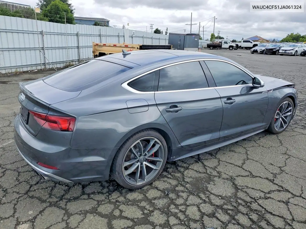 2018 Audi S5 Prestige VIN: WAUC4CF51JA061324 Lot: 52494136