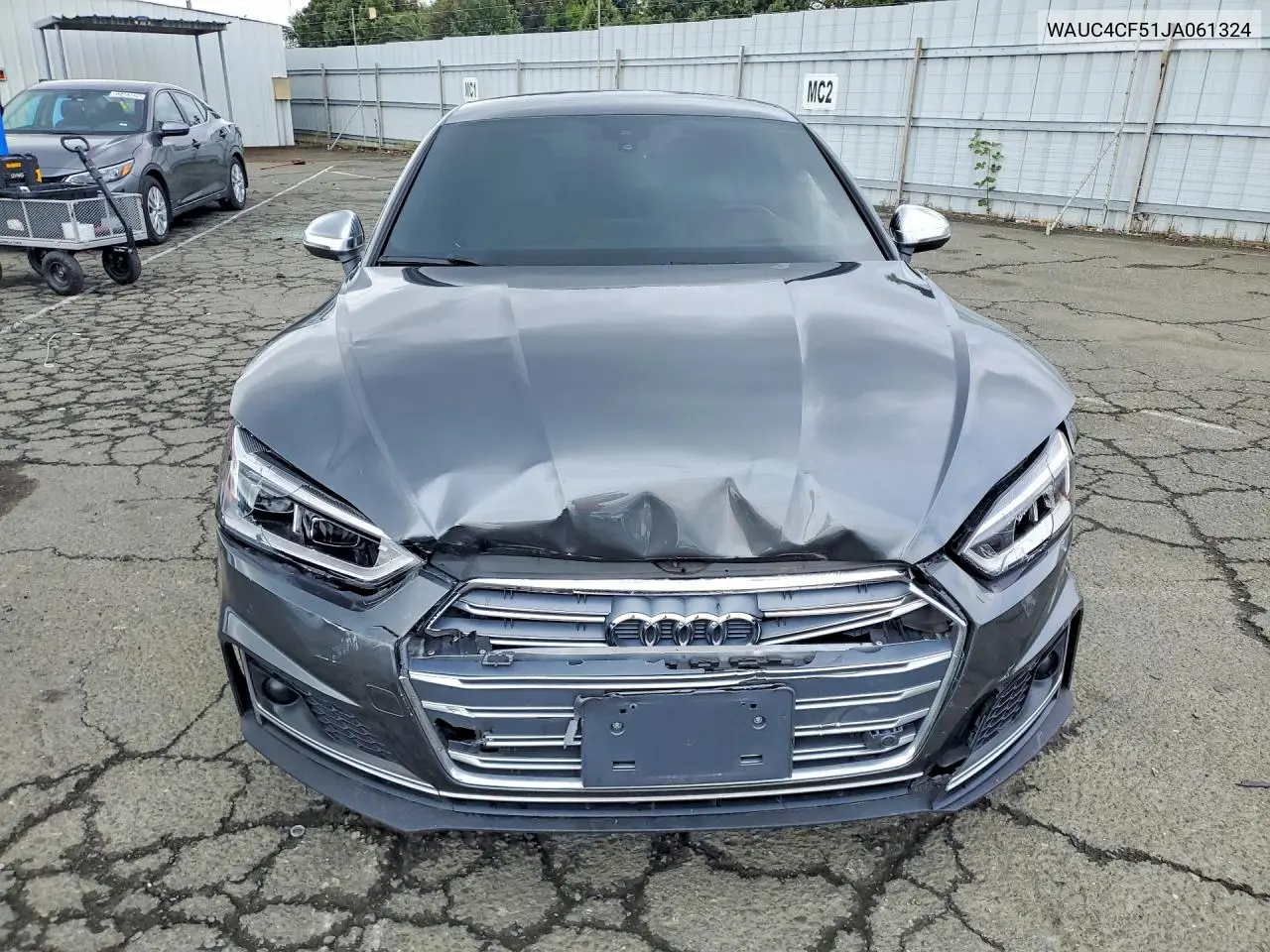 2018 Audi S5 Prestige VIN: WAUC4CF51JA061324 Lot: 52494136