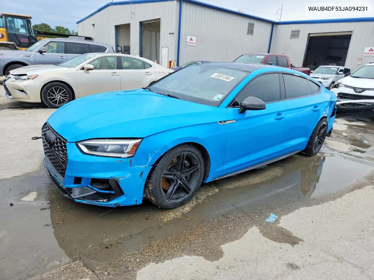 2018 Audi S5 Premium Plus VIN: WAUB4DF53JA094231 Lot: 53881386