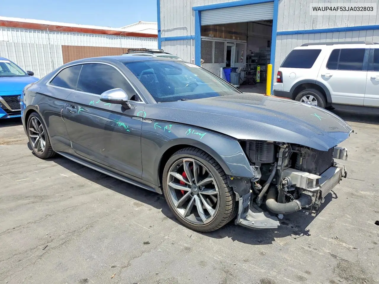 2018 Audi S5 Premium Plus VIN: WAUP4AF53JA032803 Lot: 55977946