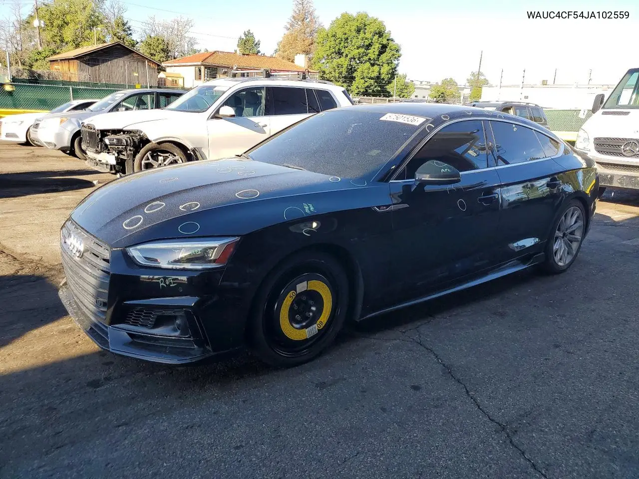 2018 Audi S5 Prestige VIN: WAUC4CF54JA102559 Lot: 57501536