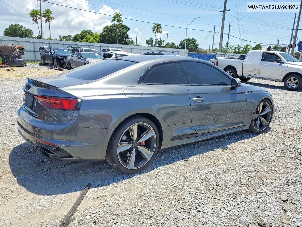2018 Audi Rs5 VIN: WUAPWAF51JA904976 Lot: 58137016