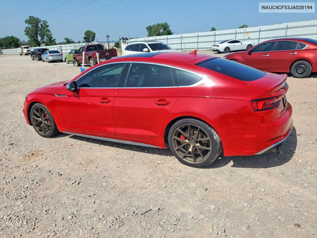 2018 Audi S5 Prestige VIN: WAUC4CF53JA028194 Lot: 58431196