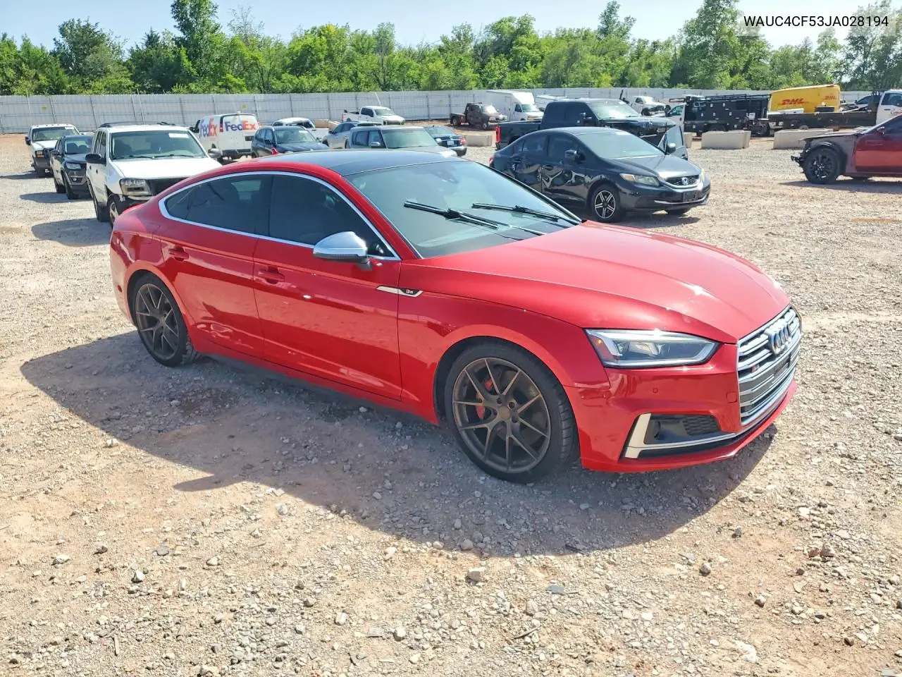 2018 Audi S5 Prestige VIN: WAUC4CF53JA028194 Lot: 58431196