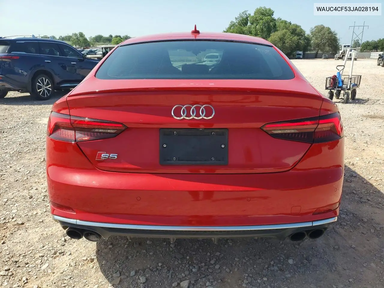 2018 Audi S5 Prestige VIN: WAUC4CF53JA028194 Lot: 58431196
