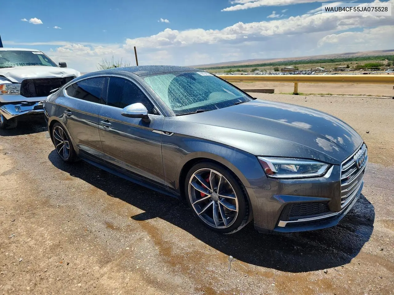 2018 Audi S5 Premium Plus VIN: WAUB4CF55JA075528 Lot: 59734126