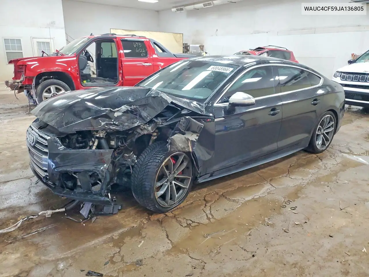 2018 Audi S5 Prestige VIN: WAUC4CF59JA136805 Lot: 60048966