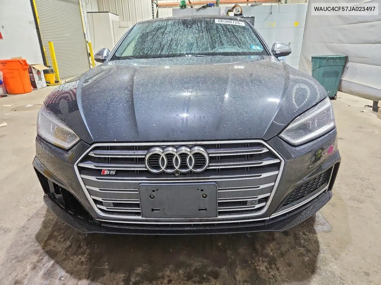 2018 Audi S5 Prestige VIN: WAUC4CF57JA023497 Lot: 60300726