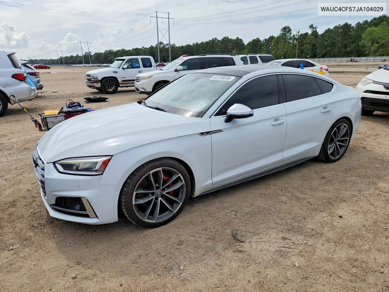 2018 Audi S5 Prestige VIN: WAUC4CF57JA104029 Lot: 60709036