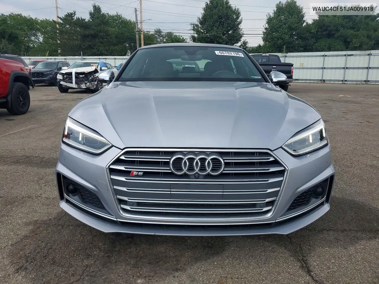 2018 Audi S5 Prestige VIN: WAUC4CF51JA009918 Lot: 60782196