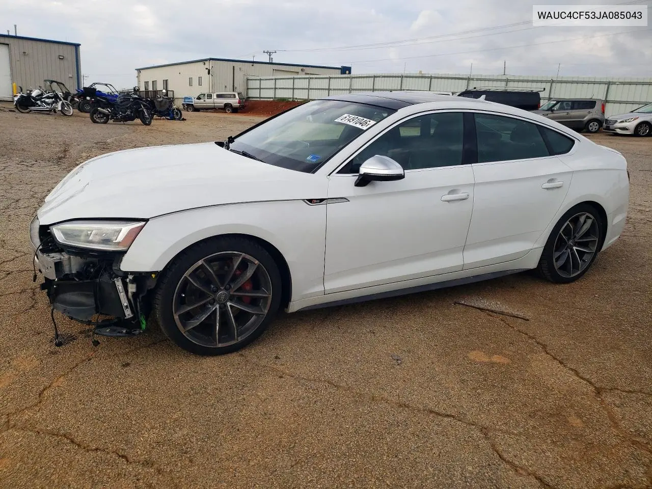 2018 Audi S5 Prestige VIN: WAUC4CF53JA085043 Lot: 61491046