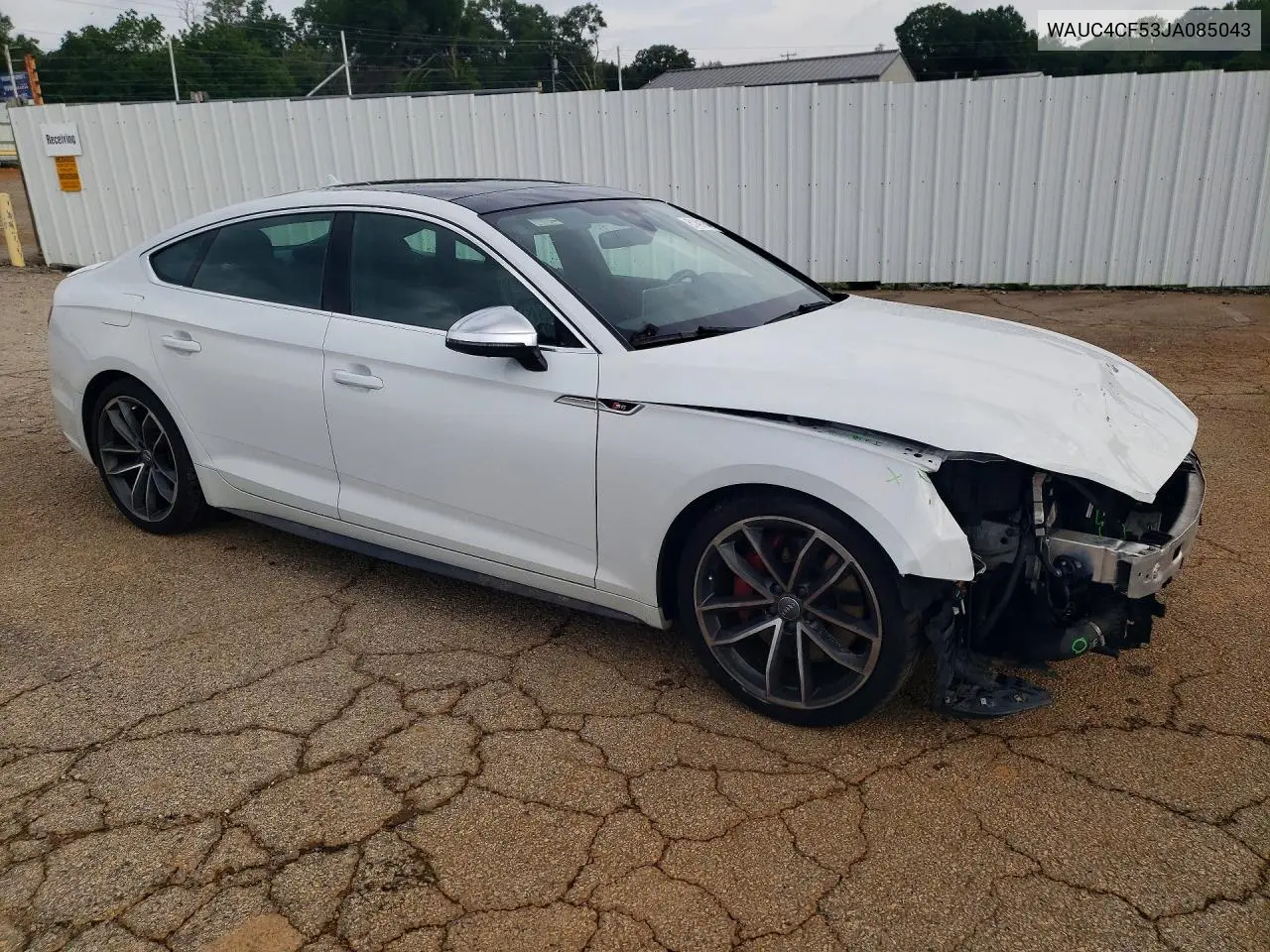 2018 Audi S5 Prestige VIN: WAUC4CF53JA085043 Lot: 61491046