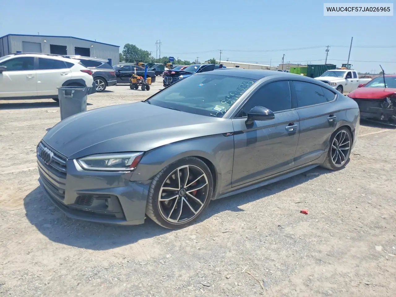 2018 Audi S5 Prestige VIN: WAUC4CF57JA026965 Lot: 61848036