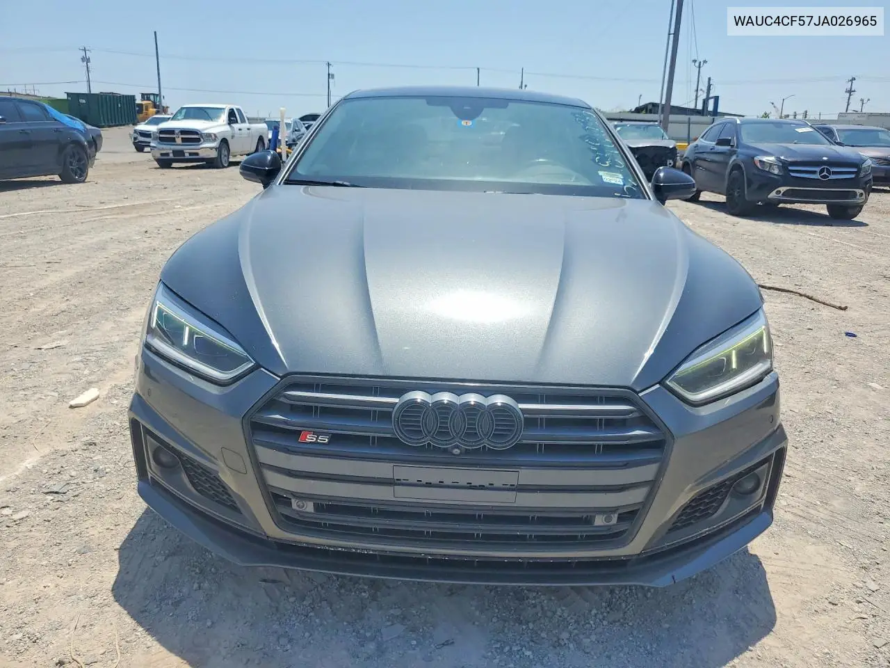 2018 Audi S5 Prestige VIN: WAUC4CF57JA026965 Lot: 61848036