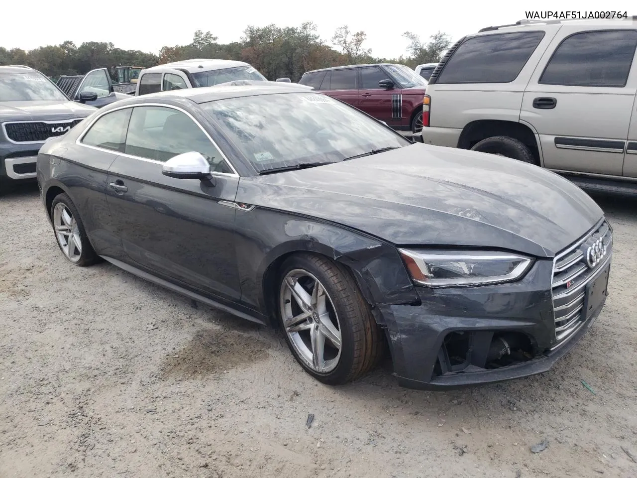 2018 Audi S5 Premium Plus VIN: WAUP4AF51JA002764 Lot: 84243984