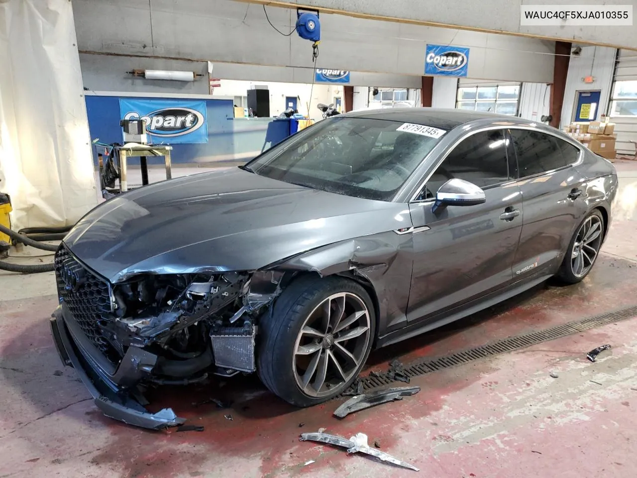 2018 Audi S5 Prestige VIN: WAUC4CF5XJA010355 Lot: 87791345
