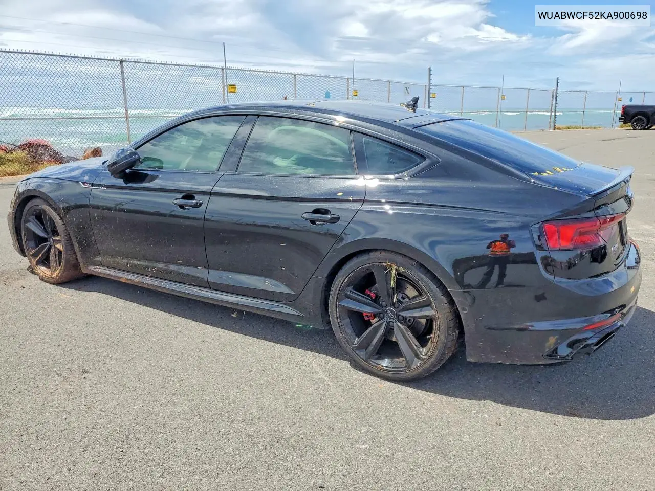 2019 Audi Rs5 VIN: WUABWCF52KA900698 Lot: 46766396
