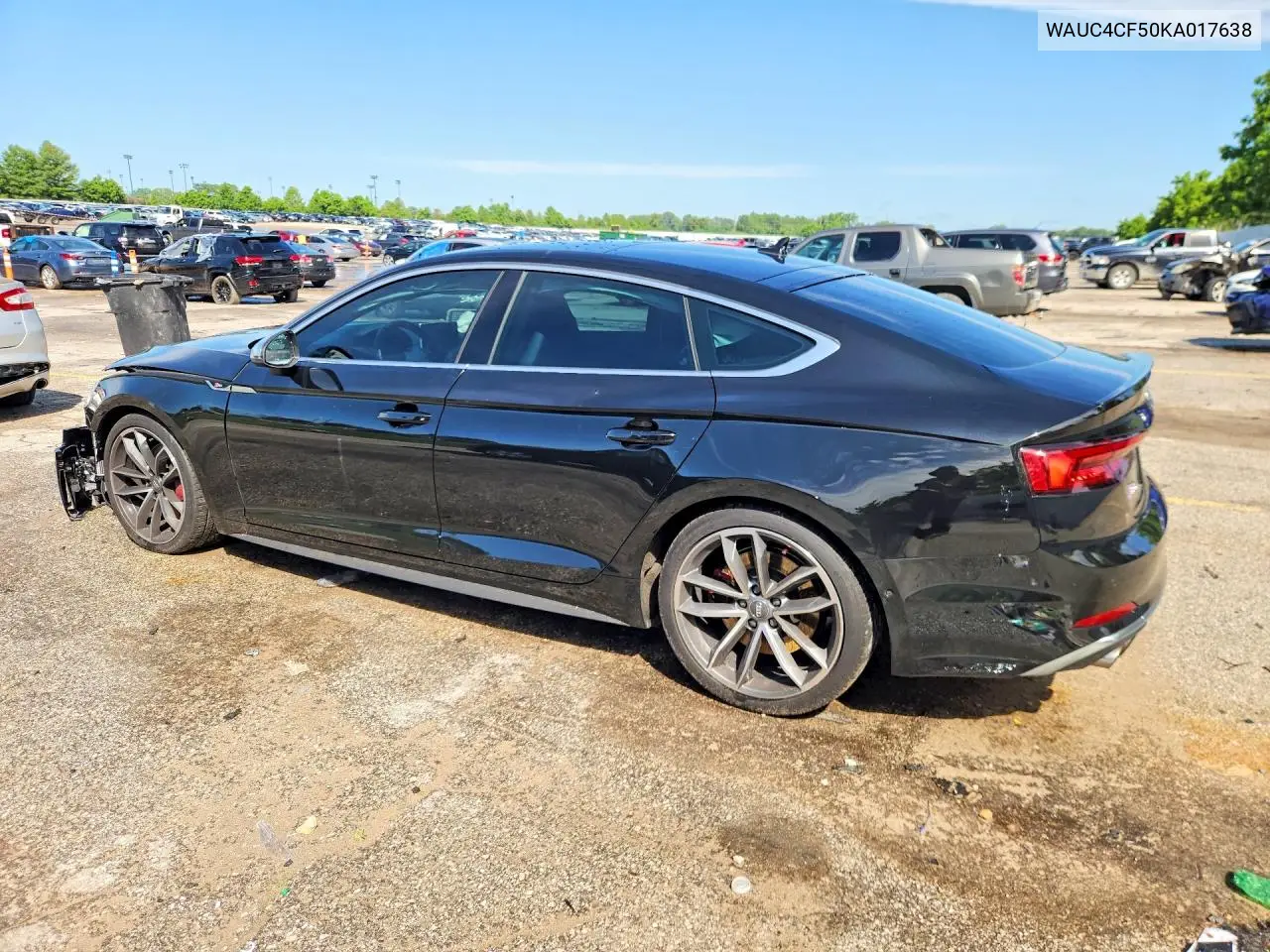2019 Audi S5 Prestige VIN: WAUC4CF50KA017638 Lot: 54901256