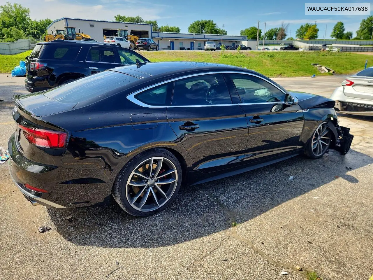 2019 Audi S5 Prestige VIN: WAUC4CF50KA017638 Lot: 54901256