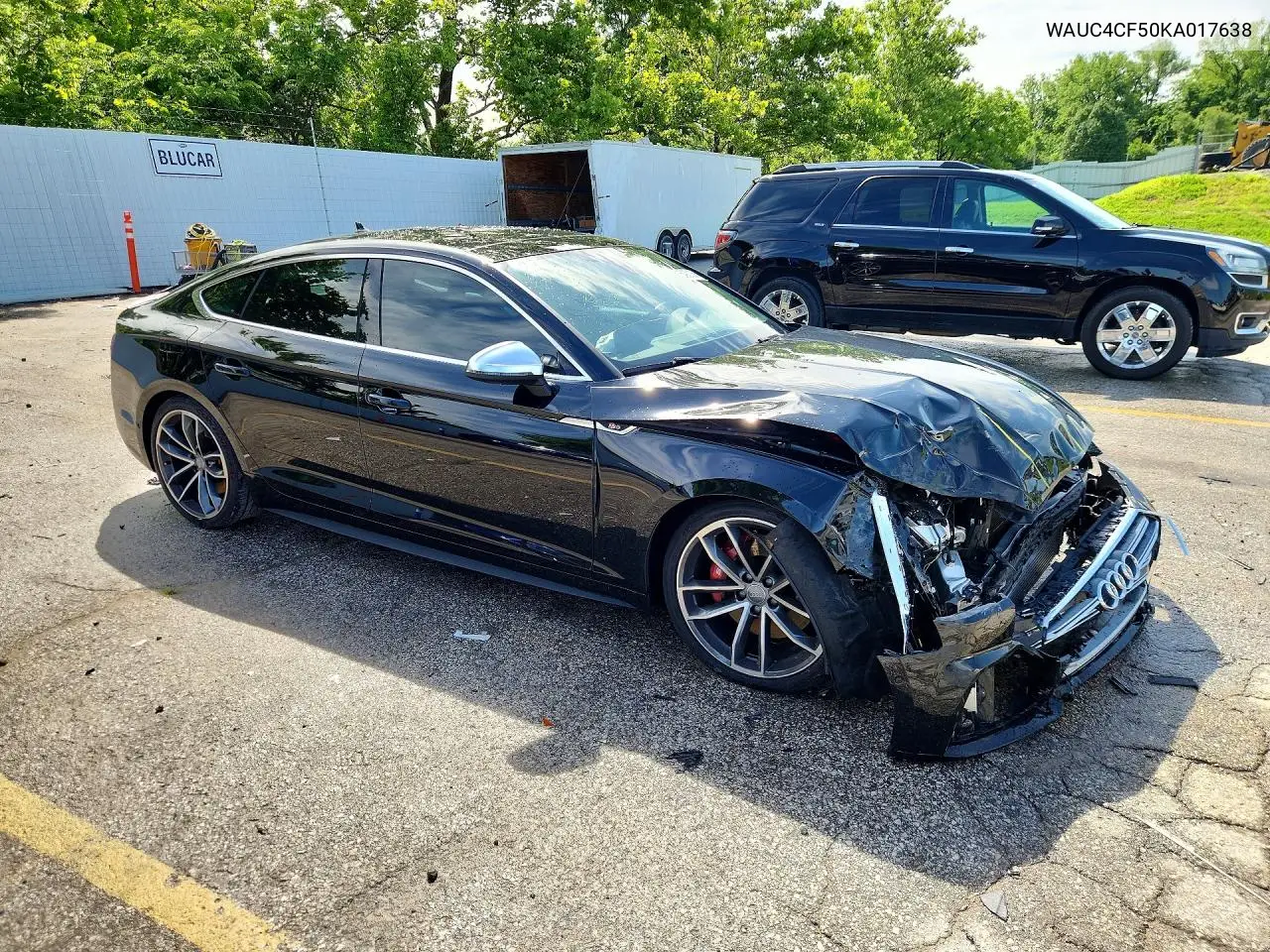 2019 Audi S5 Prestige VIN: WAUC4CF50KA017638 Lot: 54901256