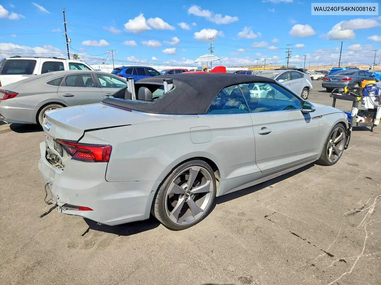 2019 Audi S5 Prestige VIN: WAU24GF54KN008162 Lot: 55434896