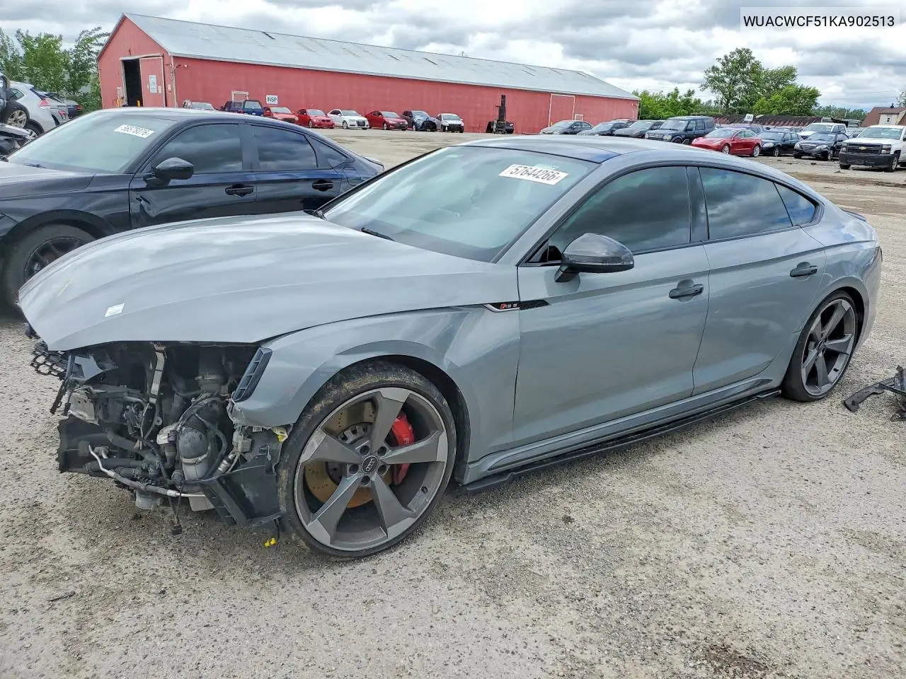 2019 Audi Rs5 VIN: WUACWCF51KA902513 Lot: 57644266