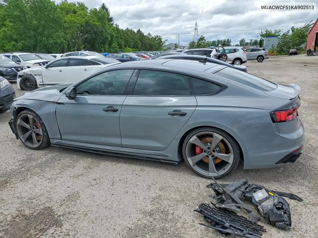 2019 Audi Rs5 VIN: WUACWCF51KA902513 Lot: 57644266
