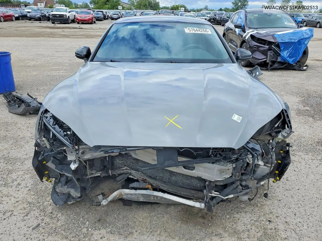 2019 Audi Rs5 VIN: WUACWCF51KA902513 Lot: 57644266