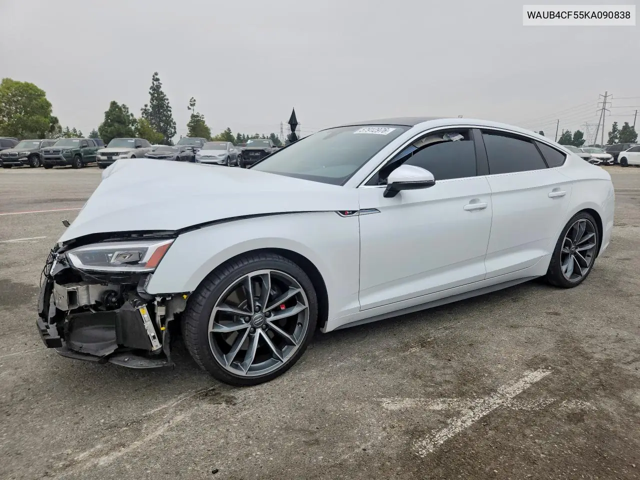 2019 Audi S5 Premium Plus VIN: WAUB4CF55KA090838 Lot: 57912976