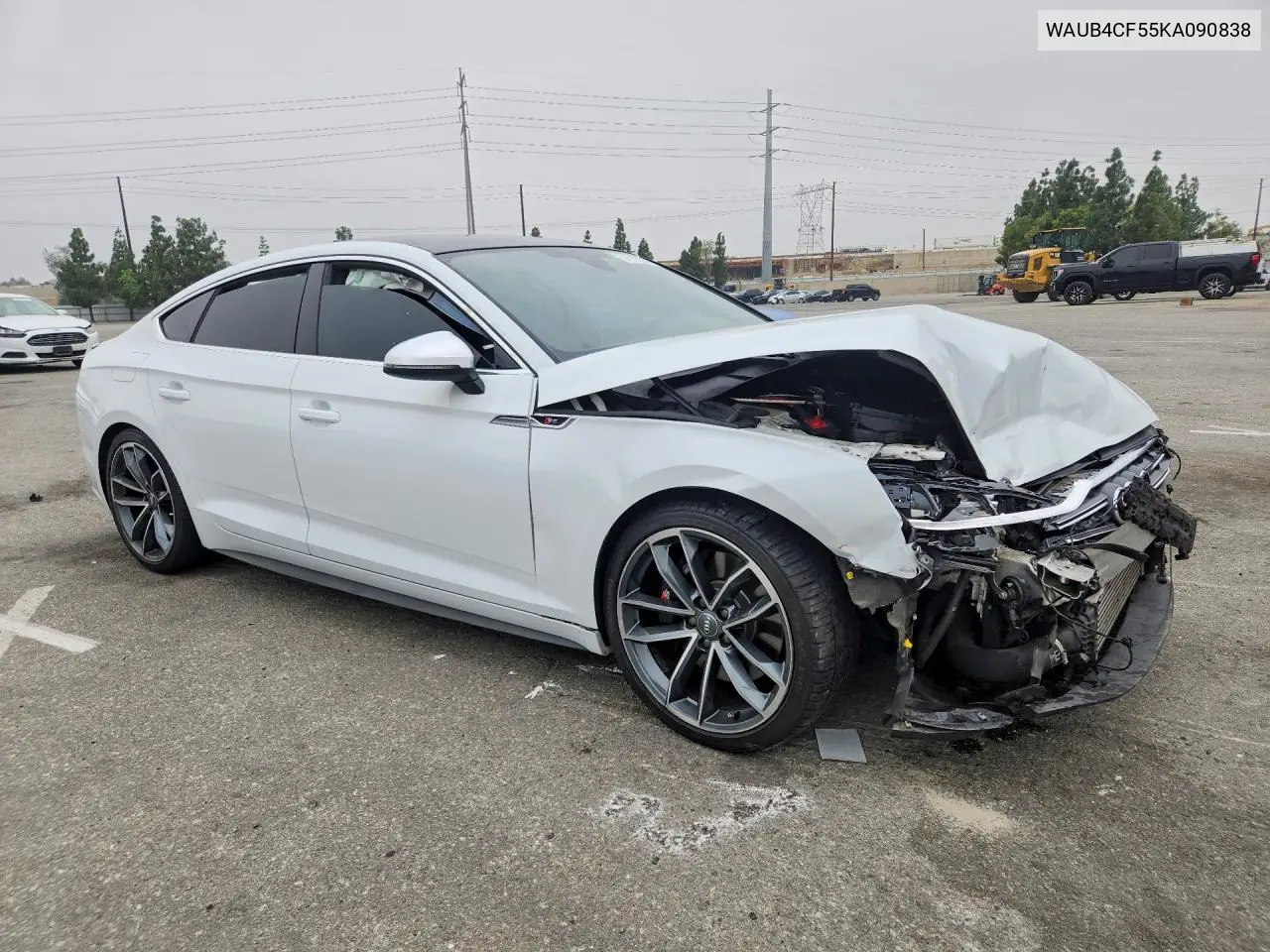 2019 Audi S5 Premium Plus VIN: WAUB4CF55KA090838 Lot: 57912976