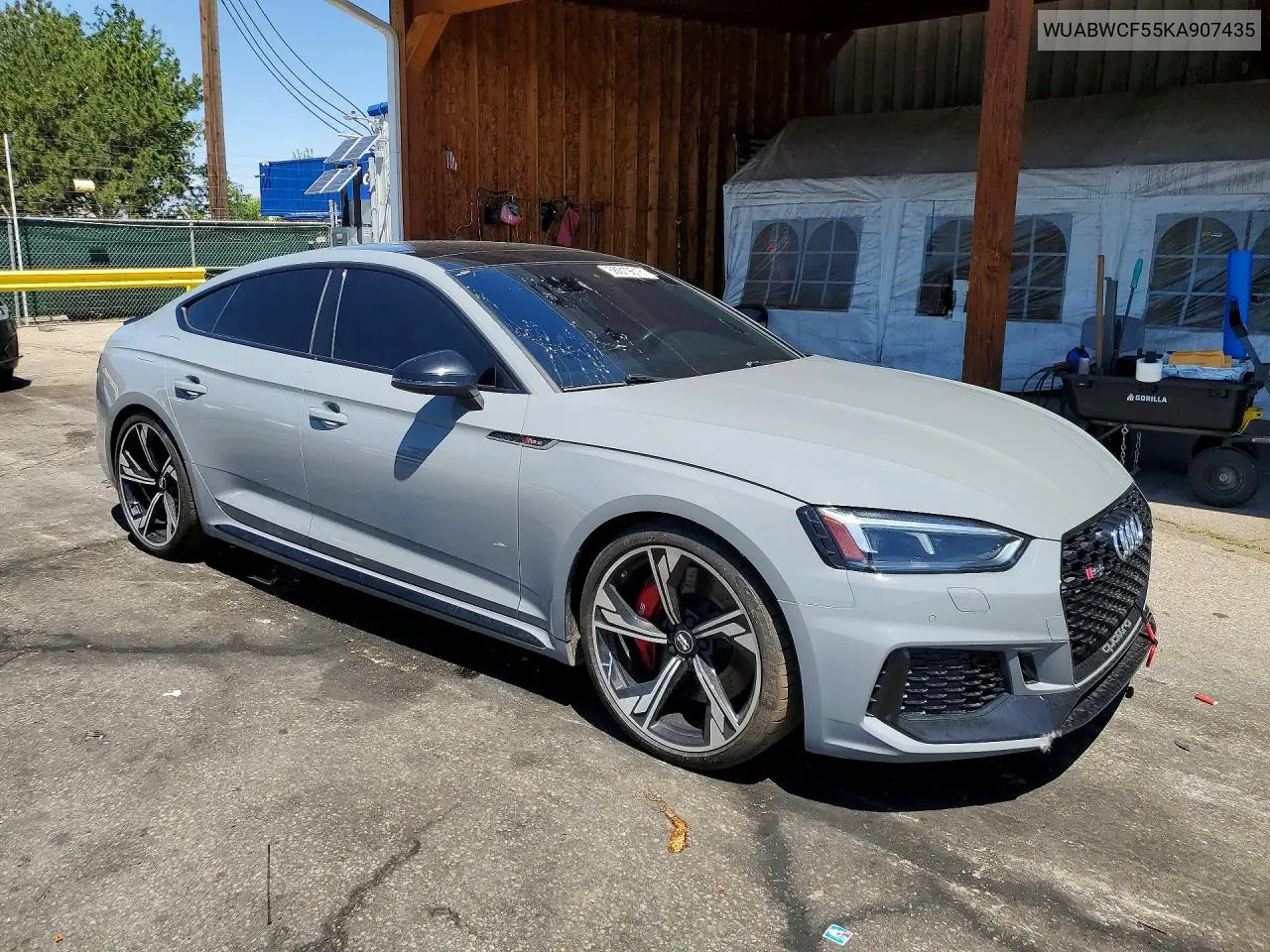 2019 Audi Rs5 VIN: WUABWCF55KA907435 Lot: 58019616