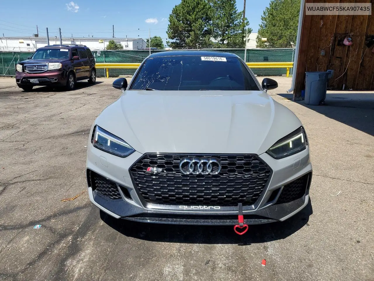 2019 Audi Rs5 VIN: WUABWCF55KA907435 Lot: 58019616