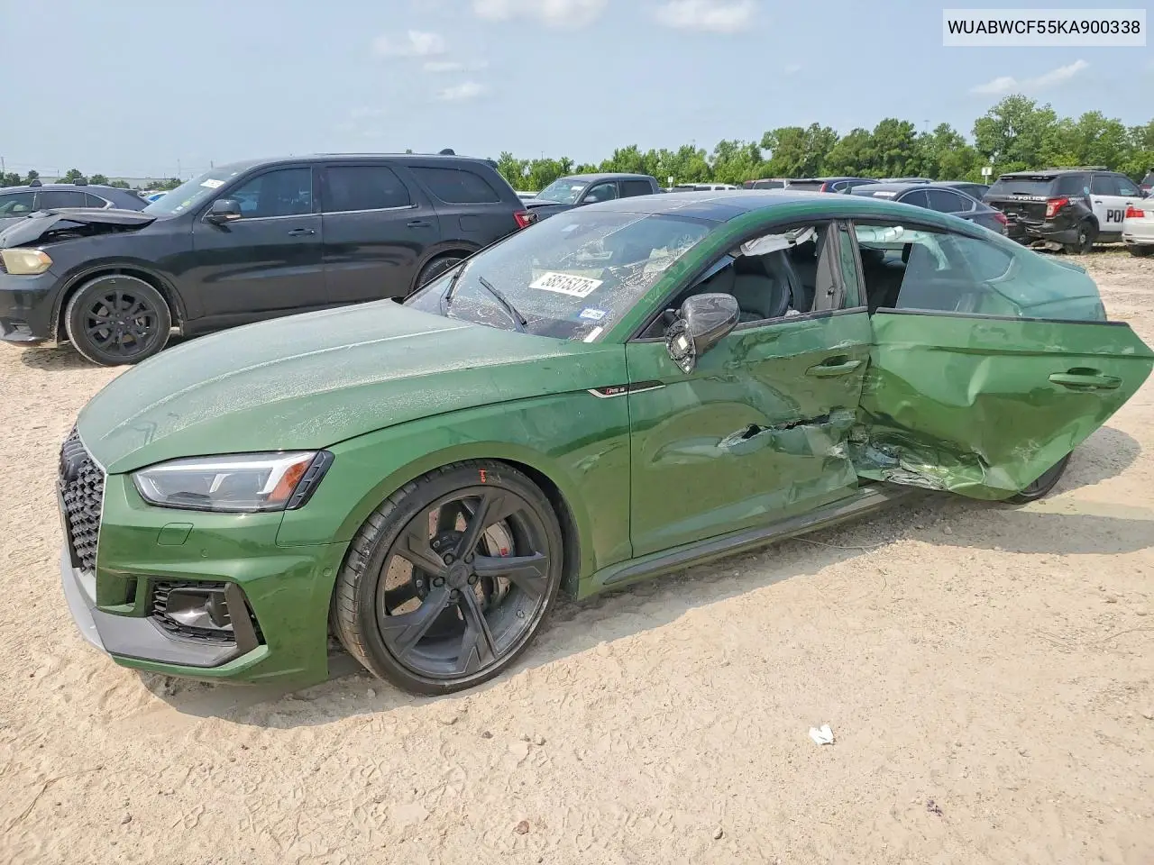 2019 Audi Rs5 VIN: WUABWCF55KA900338 Lot: 58515376