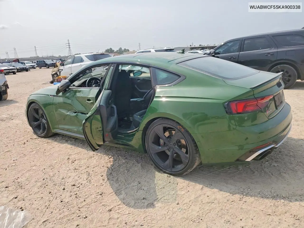 2019 Audi Rs5 VIN: WUABWCF55KA900338 Lot: 58515376