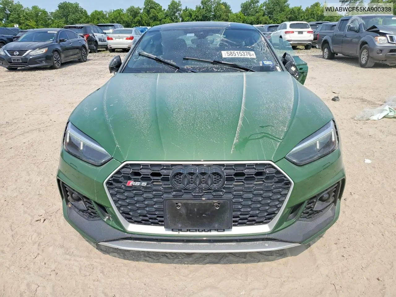 2019 Audi Rs5 VIN: WUABWCF55KA900338 Lot: 58515376