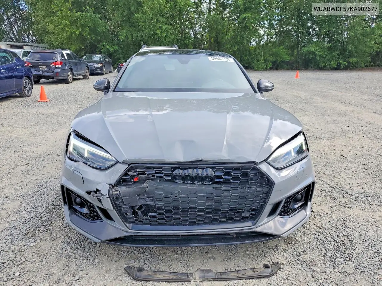2019 Audi Rs5 VIN: WUABWDF57KA902677 Lot: 59852336