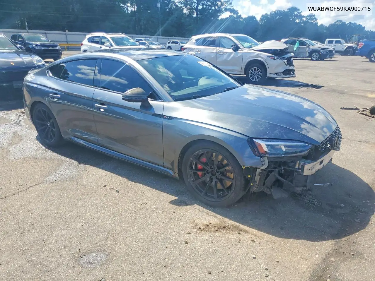 2019 Audi Rs5 VIN: WUABWCF59KA900715 Lot: 59922146