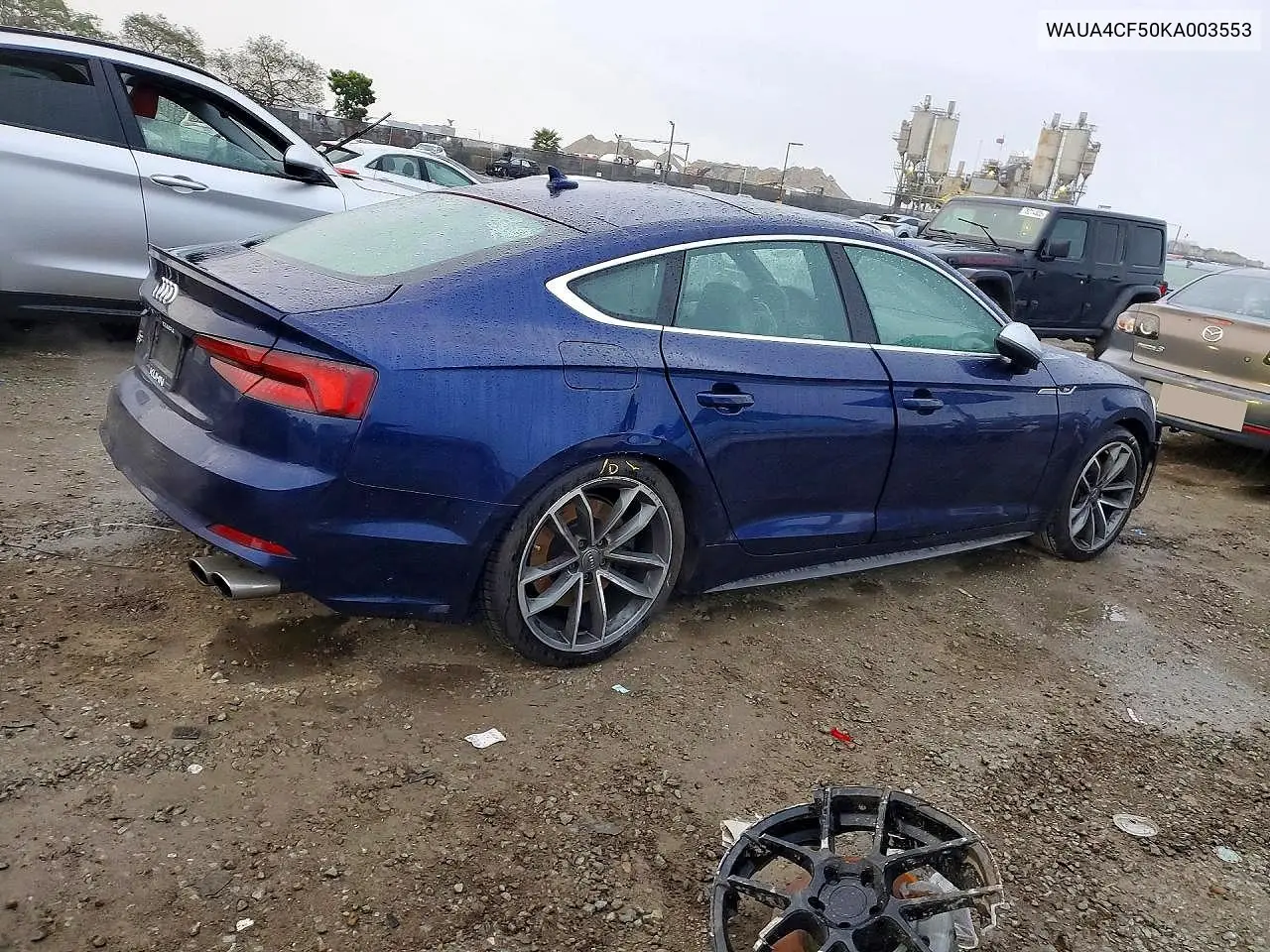 2019 Audi S5 Premium VIN: WAUA4CF50KA003553 Lot: 77825155
