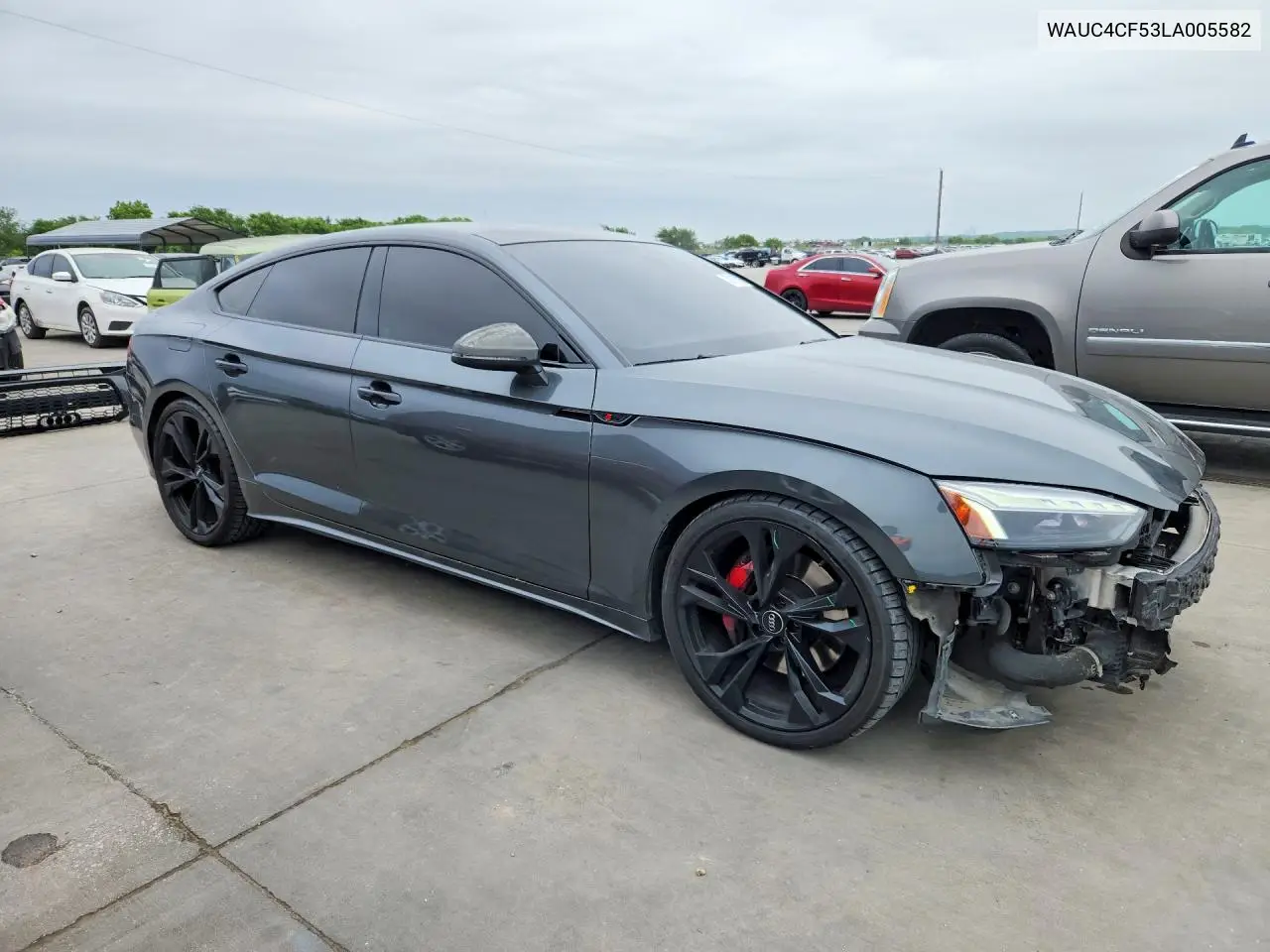 2020 Audi S5 Premium Plus VIN: WAUC4CF53LA005582 Lot: 51912026