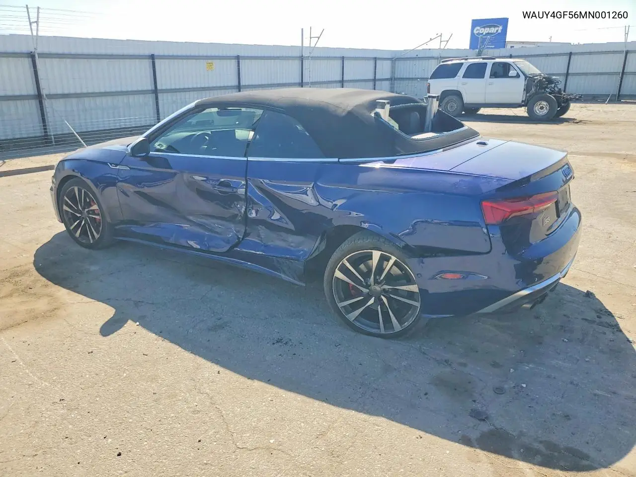 2021 Audi S5 Prestige VIN: WAUY4GF56MN001260 Lot: 46665886