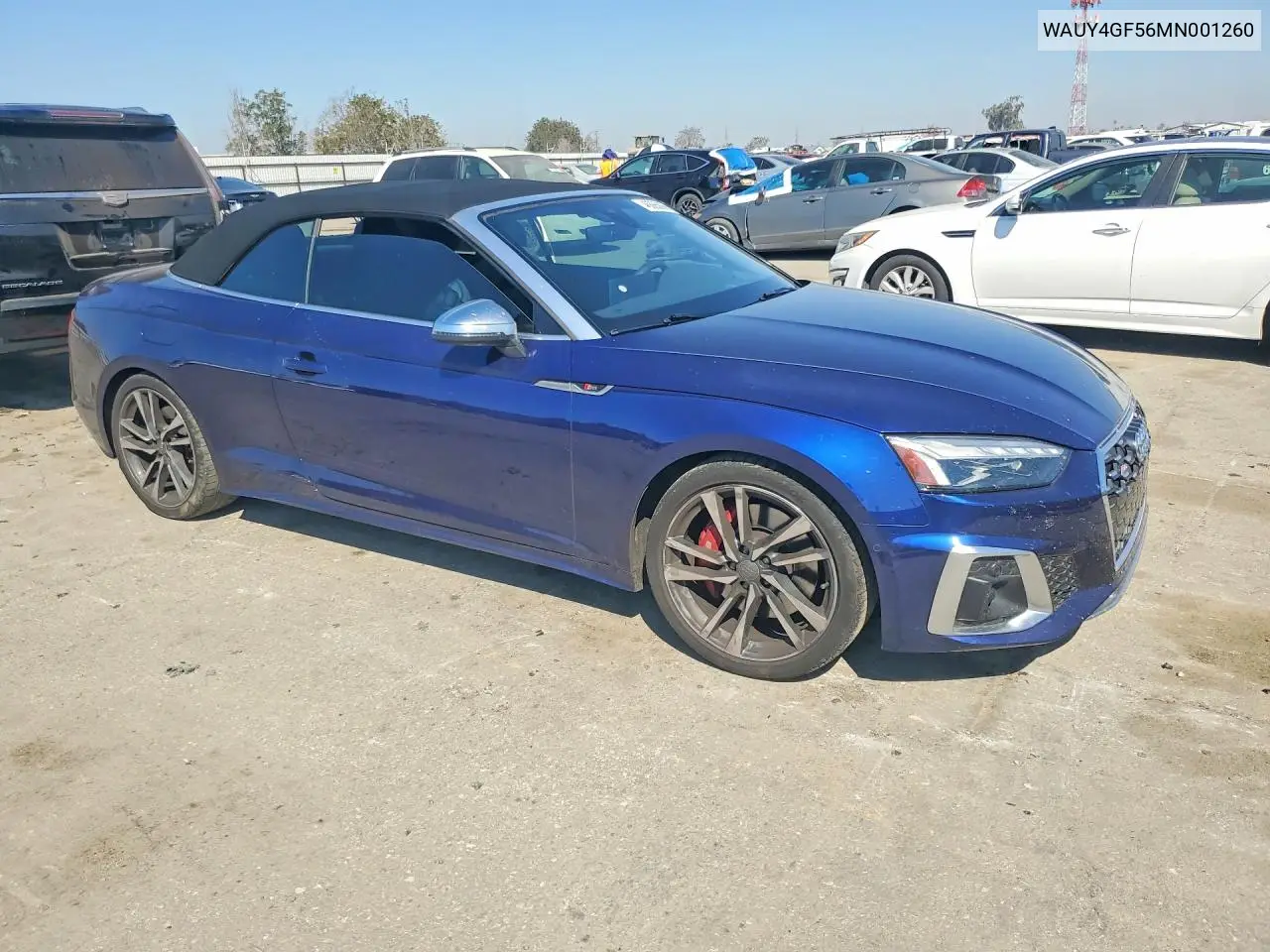 2021 Audi S5 Prestige VIN: WAUY4GF56MN001260 Lot: 46665886