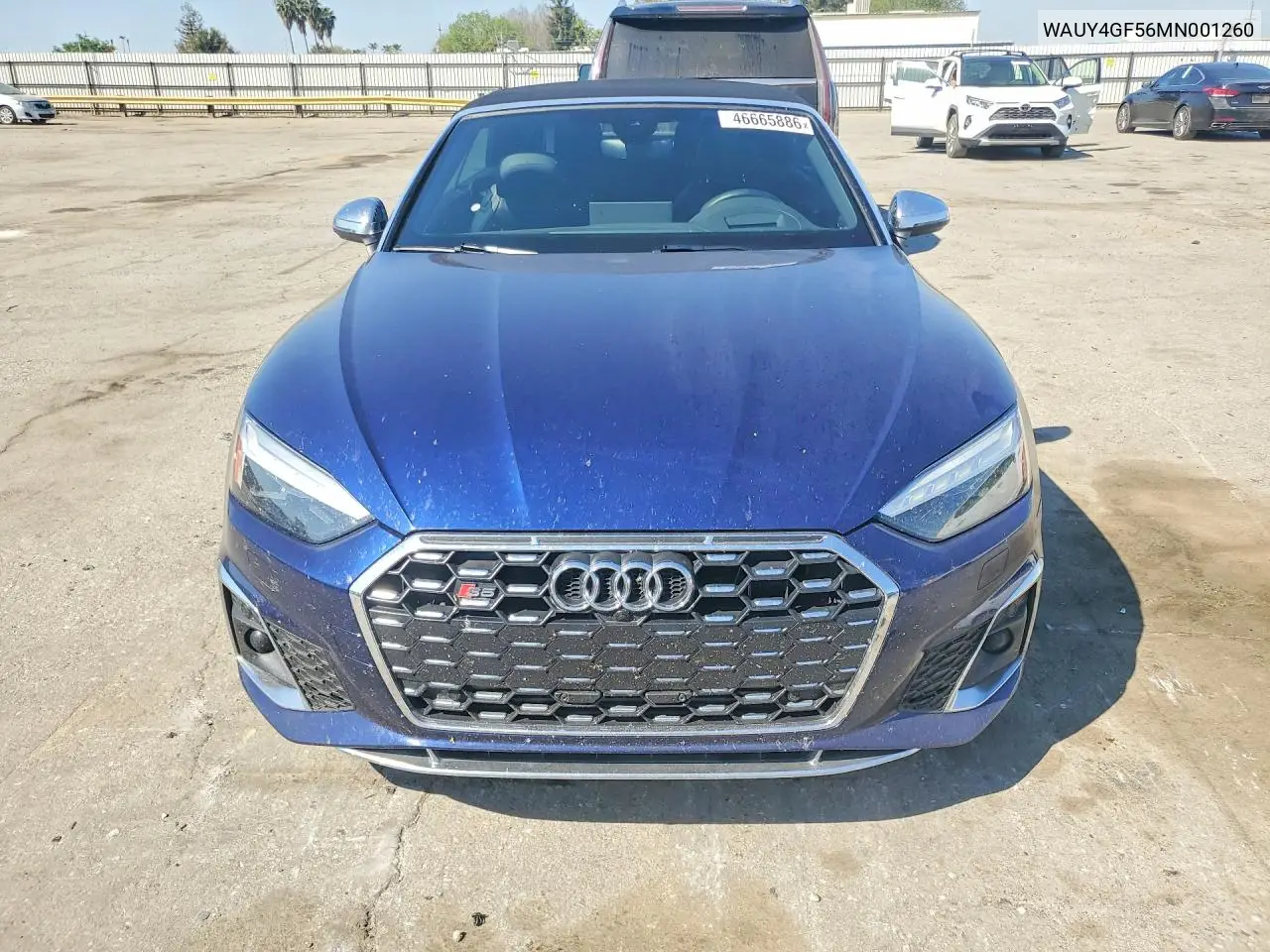 2021 Audi S5 Prestige VIN: WAUY4GF56MN001260 Lot: 46665886