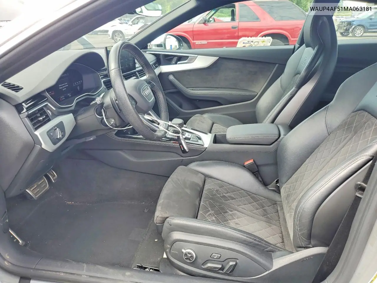 2021 Audi S5 Premium Plus VIN: WAUP4AF51MA063181 Lot: 54757366