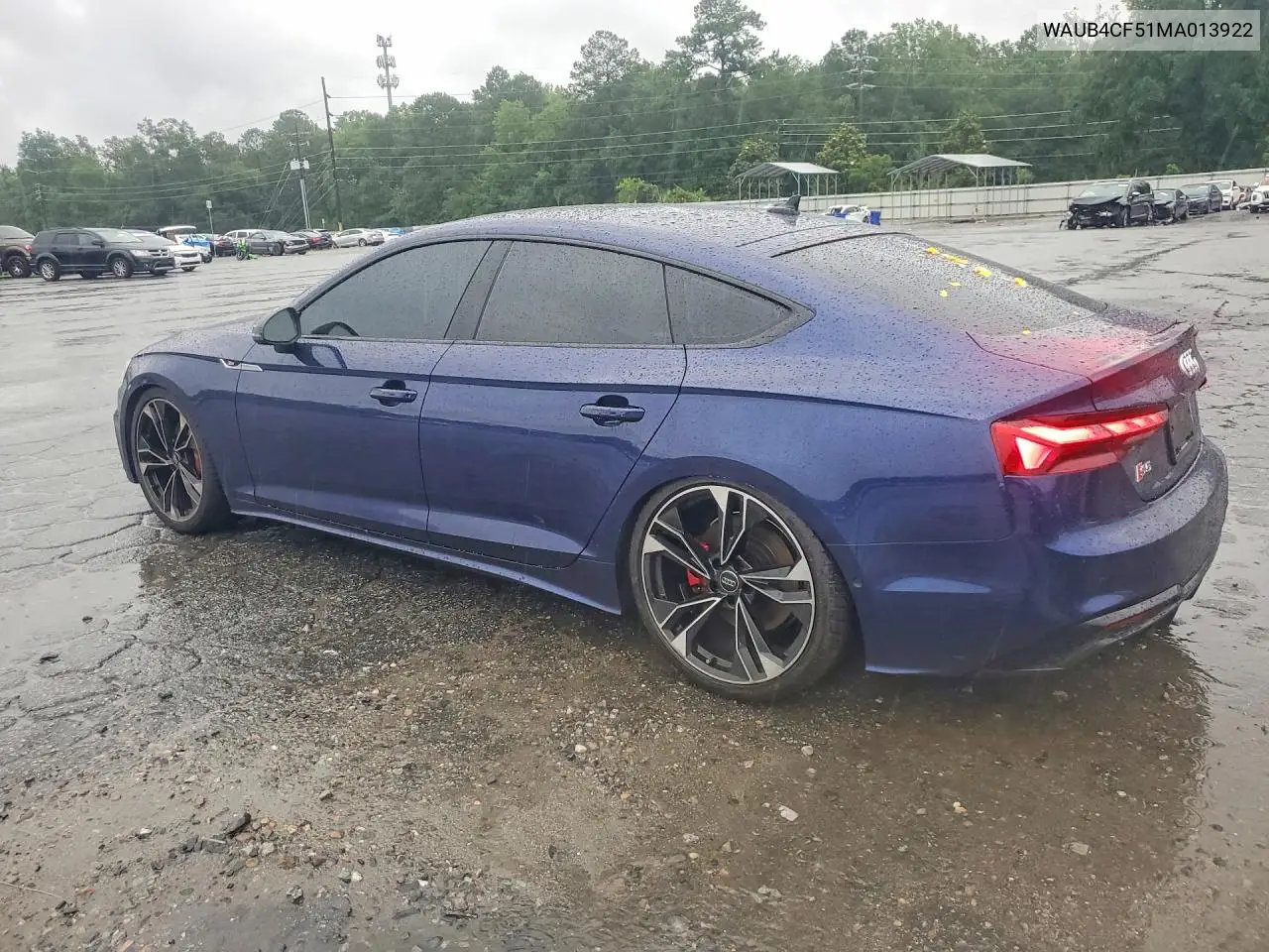 2021 Audi S5 Prestige VIN: WAUB4CF51MA013922 Lot: 57887286