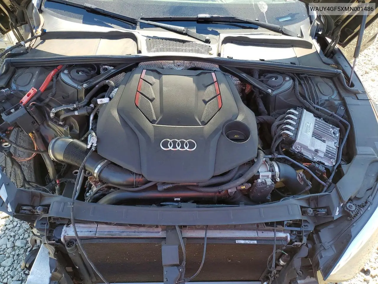 2021 Audi S5 Prestige VIN: WAUY4GF5XMN001486 Lot: 57914146