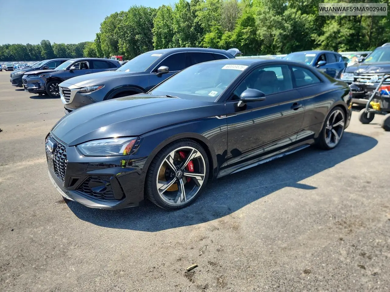 2021 Audi Rs5 VIN: WUANWAF59MA902940 Lot: 60049826